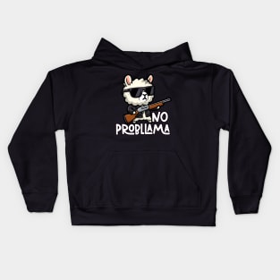 No Probllama - Llama-nator Kids Hoodie